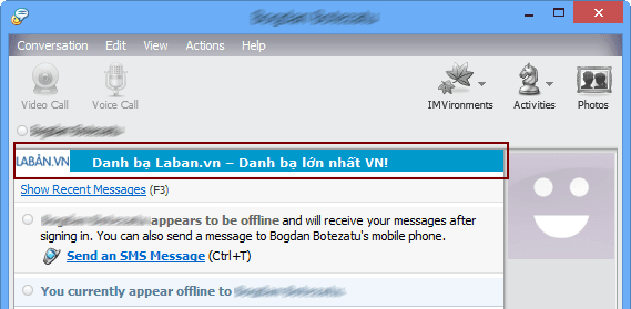 Reklama na Yahoo Messenger może przekierować stronę startową twojej przeglądarki na wietnamski portal