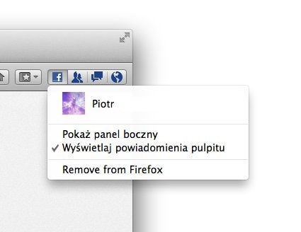 Firefox 17 ze zintegrowanym Facebookiem już jest