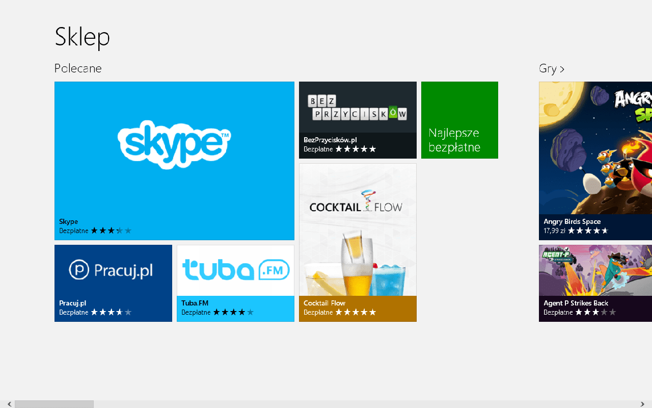 Problemem Windows 8 są programiści
