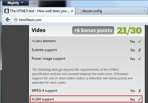 Firefox z obsługą wideo h.264 i znacznie lepszym przeglądaniem prywatnym