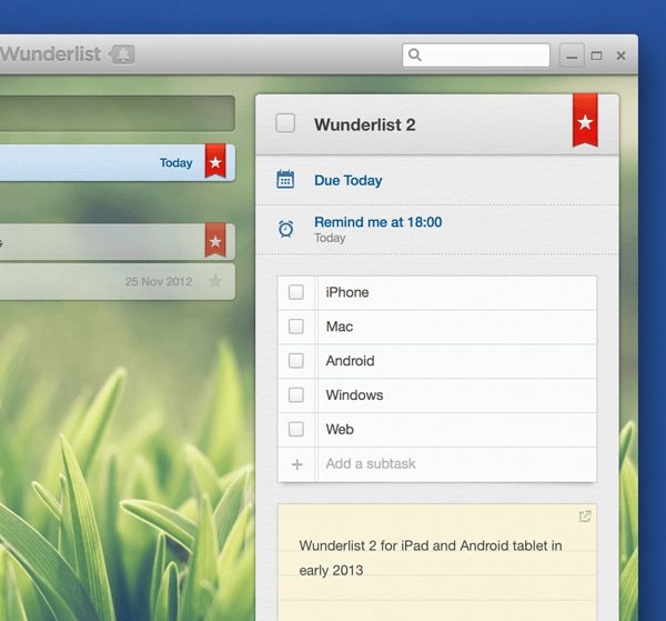 Wunderlist 2.0 i wielka katastrofa po premierze