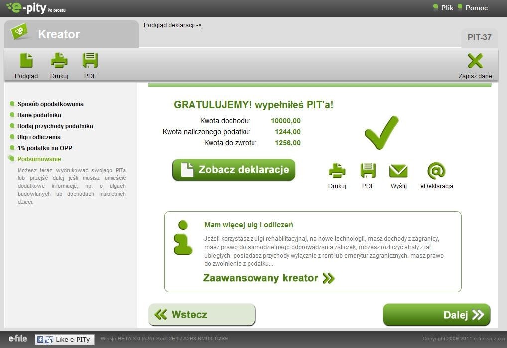 e-pity 2012, czyli rozlicz się z fiskusem w 5 minut
