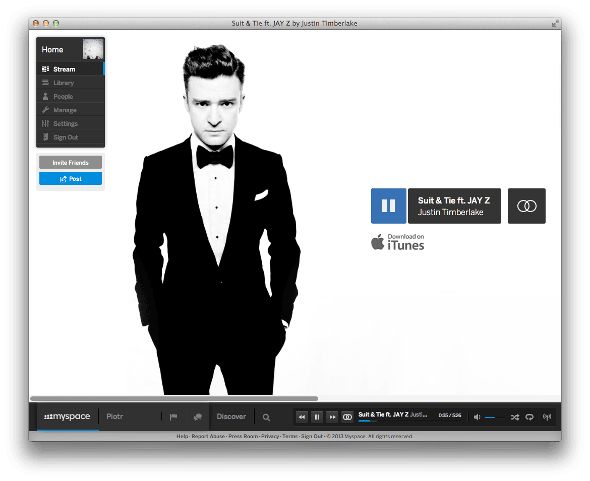 Nowy MySpace już działa i prezentuje się imponująco