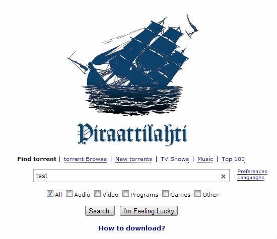 Zatoka Piratów pozywa organizację antypiracką CIAPC