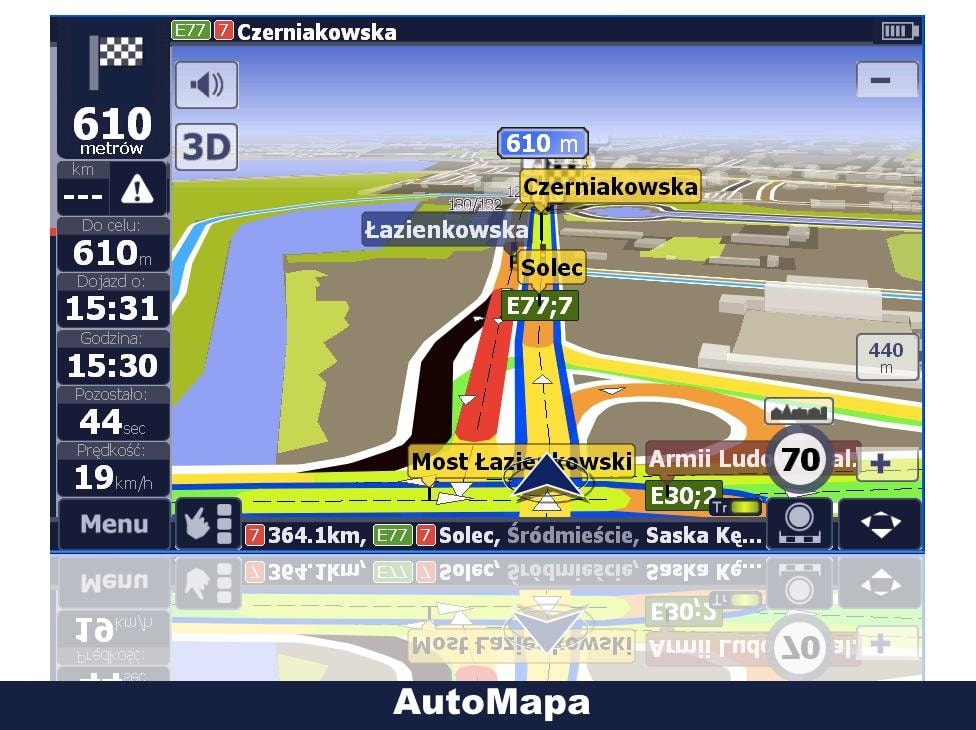 Nowa wersja AutoMapy dla Windows