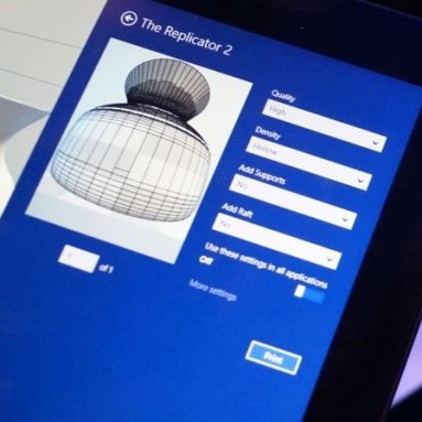 Windows 8.1 będzie obsługiwał drukarki 3D