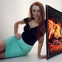 Pierwszy zakrzywiony telewizor Ultra HD