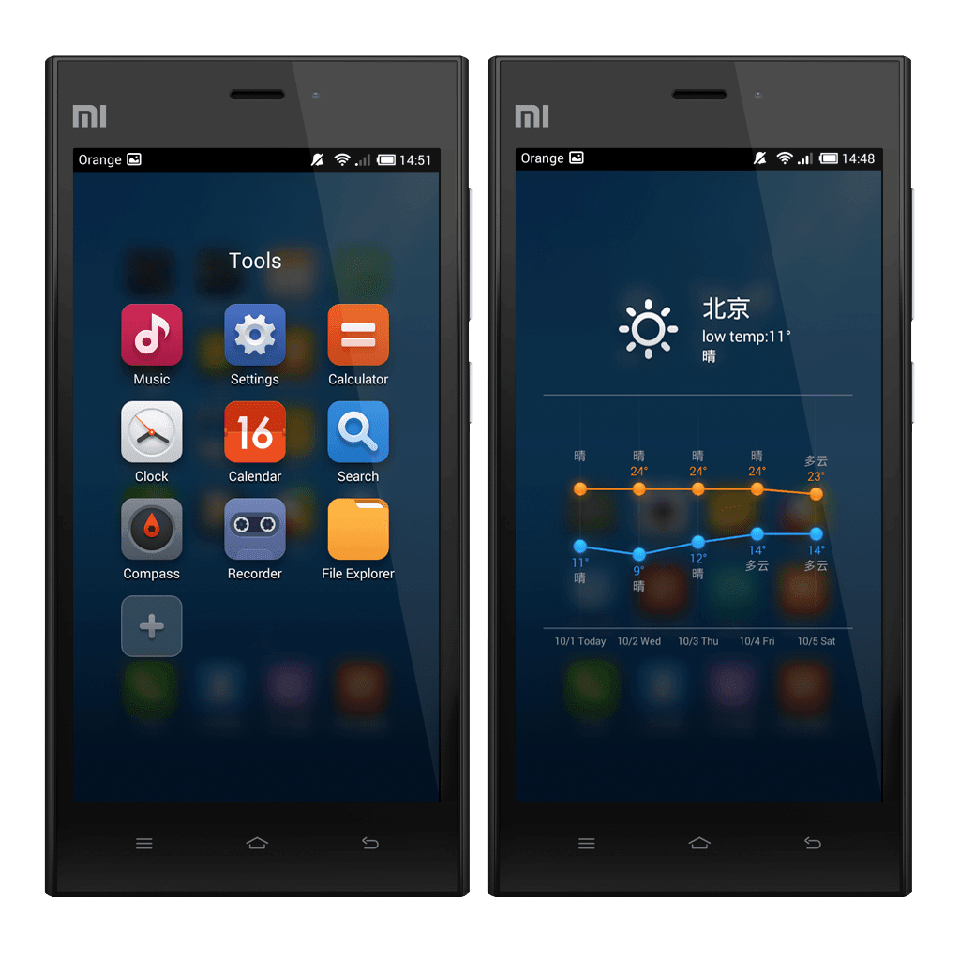 MIUI Launcher działa teraz także z Androidem 2.3
