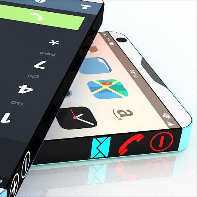 Smartfon z trzema ekranami