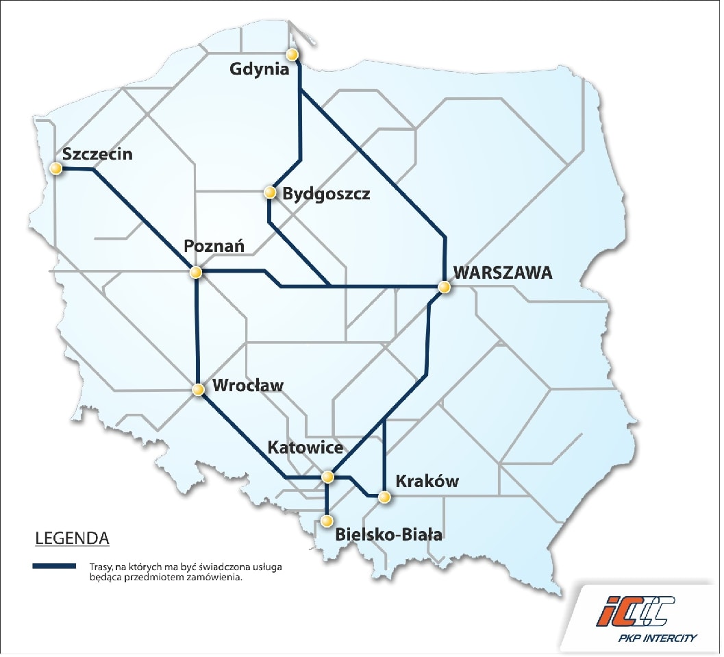 Wi-Fi nareszcie w pociągach InterCity