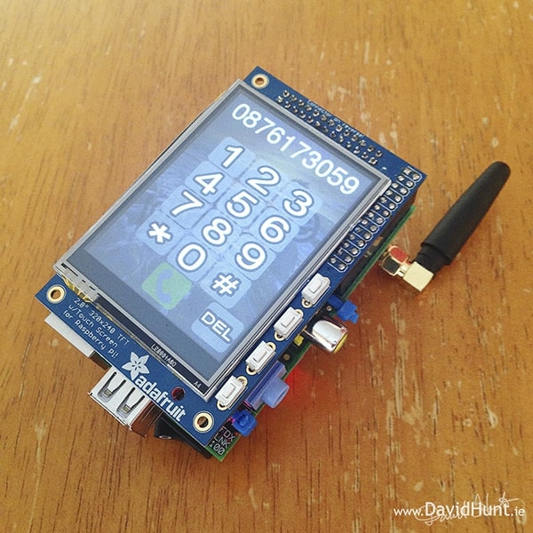 PiPhone: telefon zbudowany samemu na Raspberry Pi