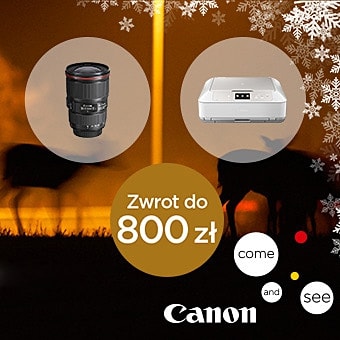Canon zwraca kasę kupującym