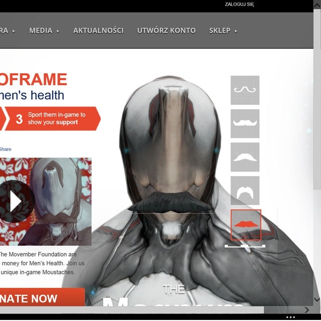 Wąsy w słusznej sprawie