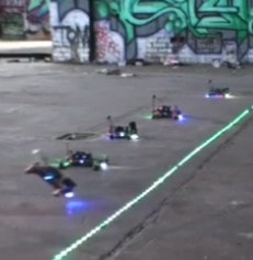 Wyścigi dronów w klimatach NFS Underground [wideo]