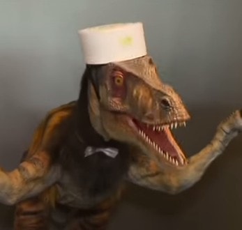 Tylko w tym hotelu powita Cię… welociraptor