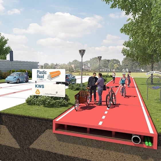 Plastikowe drogi zawstydzą asfalt