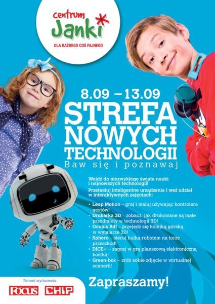 Strefa Nowych Technologii w Centrum Handlowym Janki