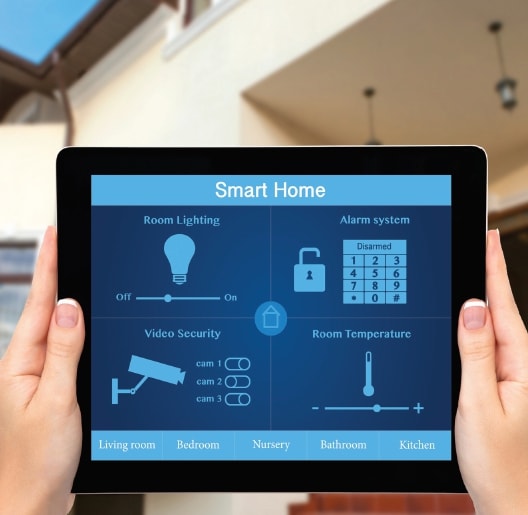 Tablet i smartfon rządzą domem