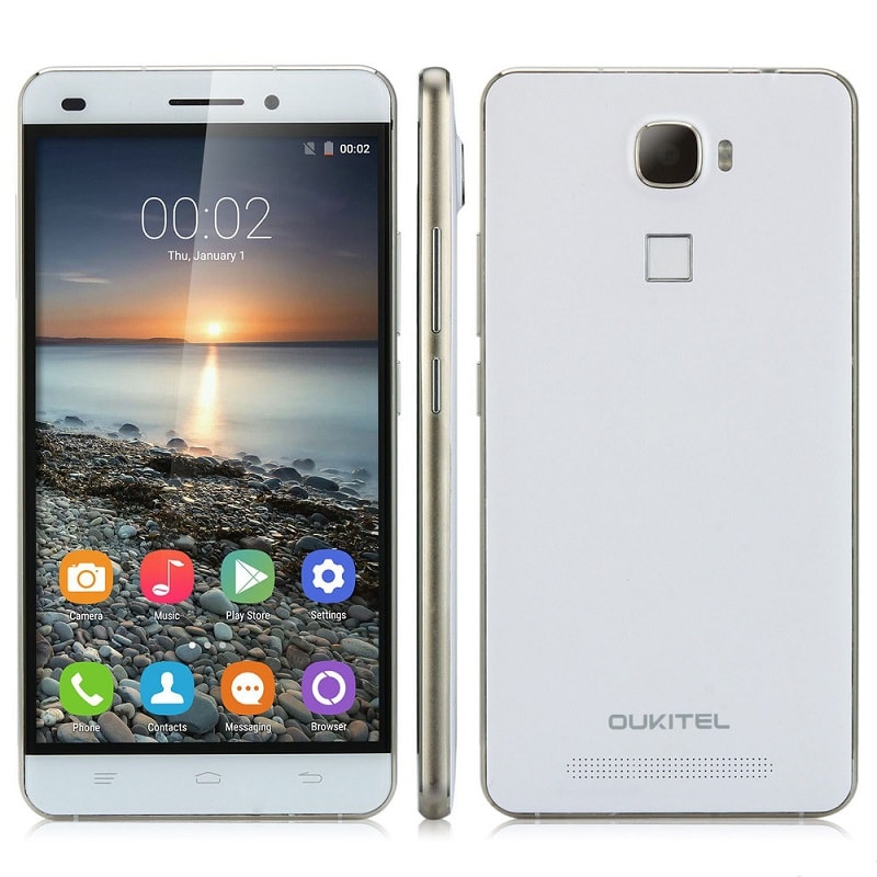 Oukitel Universe Tap U8 Uwierzytelnianie za pomocą odcisku palca