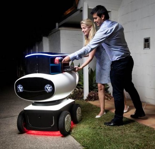 DRU – pierwszy autonomiczny robot dostarczający pizzę