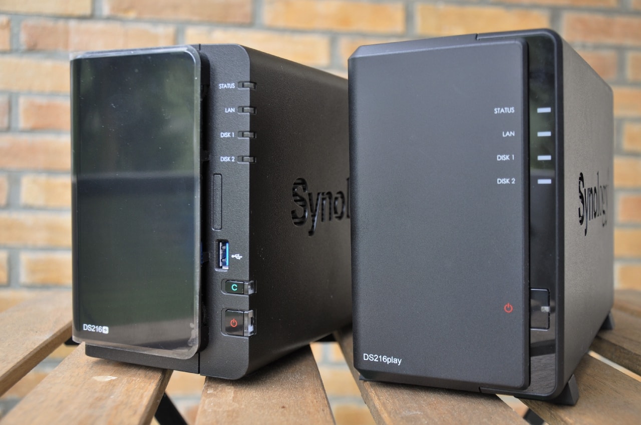 Test: Synology DS216play i Synology DS216+