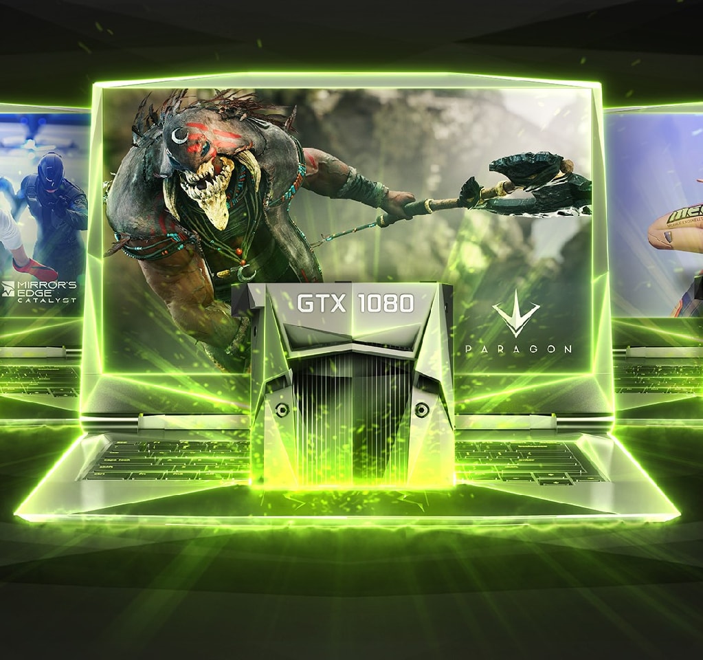Nvidia prezentuje karty graficzne z serii 10 dla notebooków