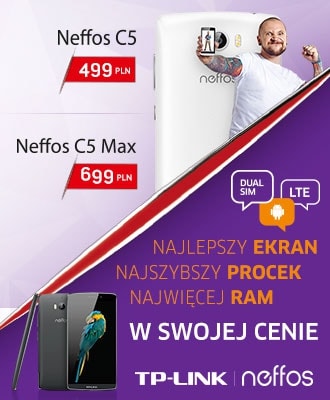 Stała obniżka cen smartfonów Neffos od TP-LINK