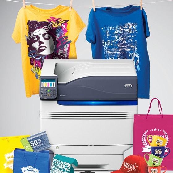 Drukarki OKI wykorzystujące… biały toner