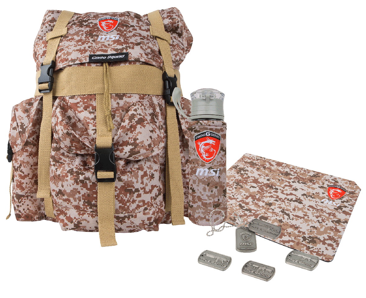 MSI wprowadza nową linię zakamuflowanych produktów Camo Squad