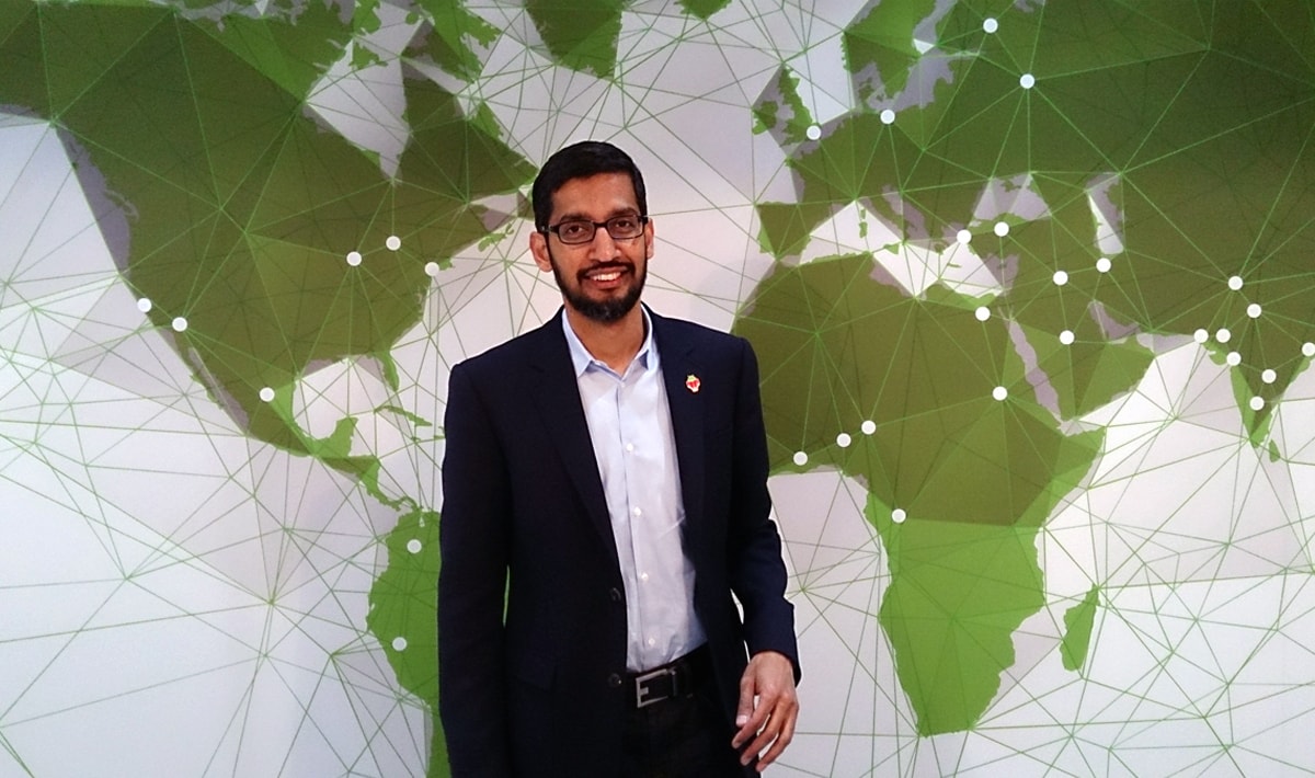 Sundar Pichai wchodzi do zarządu Alphabetu.