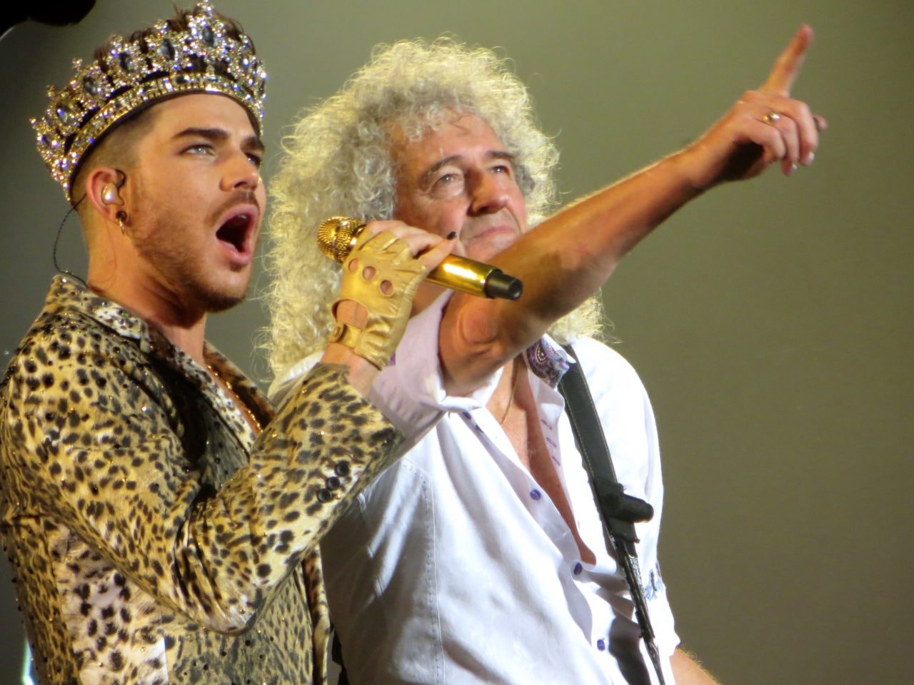 Adam Lambert z Bryanem Mayem wystąpią także przed wirtualną publicznością (fot. marcen27)
