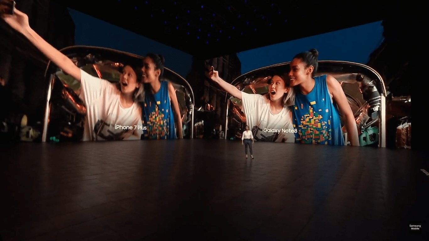 Aparat Galaxy Note 8 zrobi nierozmazane zdjęcia nawet w ruchu (fot. Samsung)
