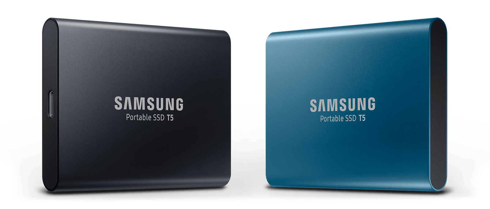 Przenośny dysk SSD T5 wielkości karty kredytowej