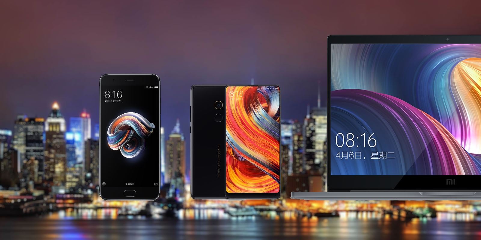 Wszystko o Xiaomi Mi Mix 2, Mi Note 3 oraz Mi Notebook Pro
