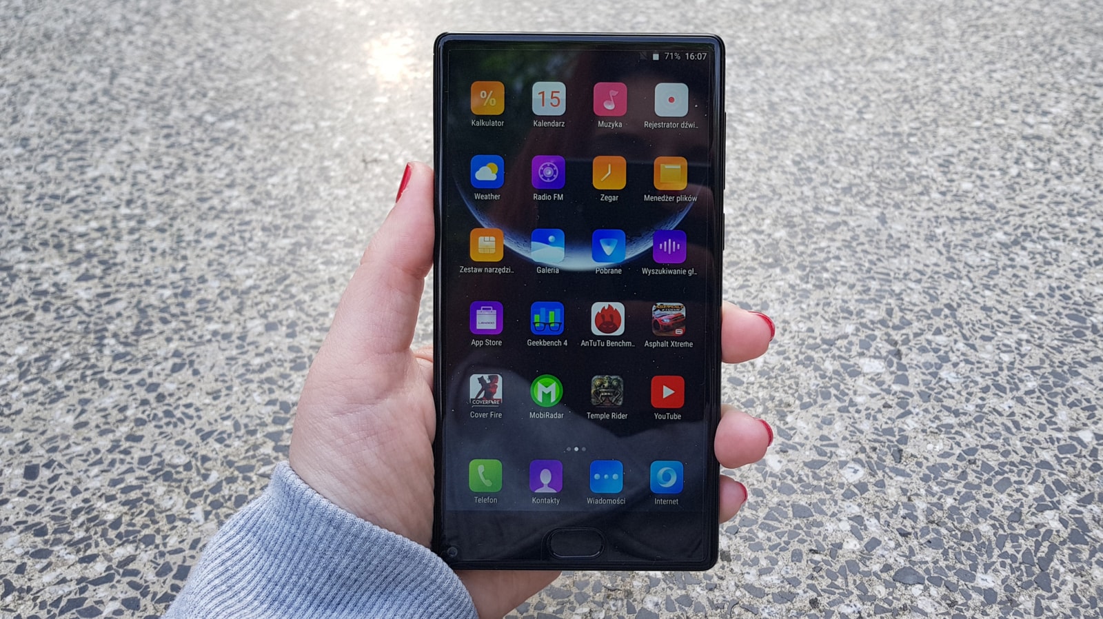 leagoo kiica mix test