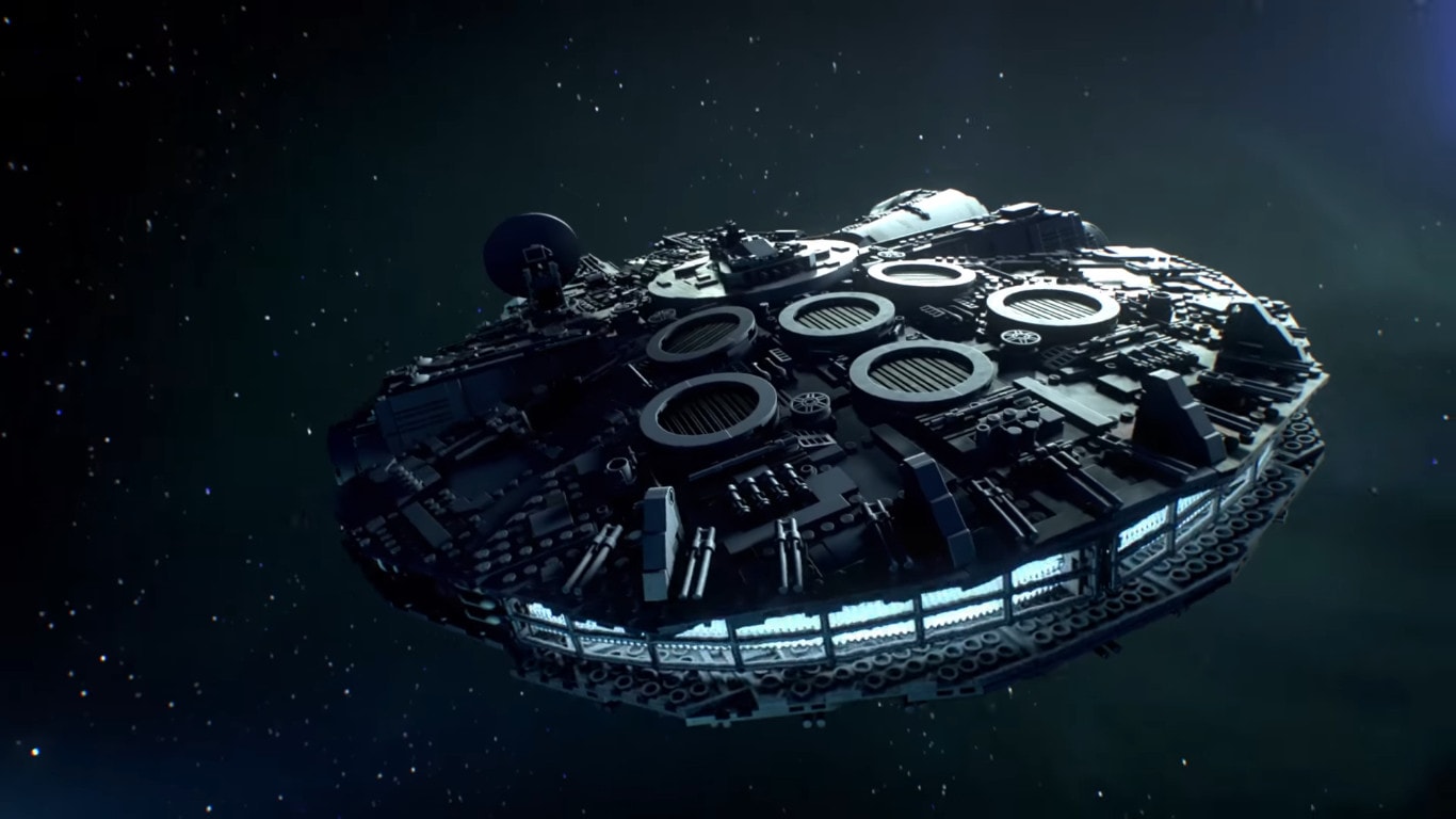 Największy w historii Millennium Falcon z 7,5 tysiąca klocków Lego
