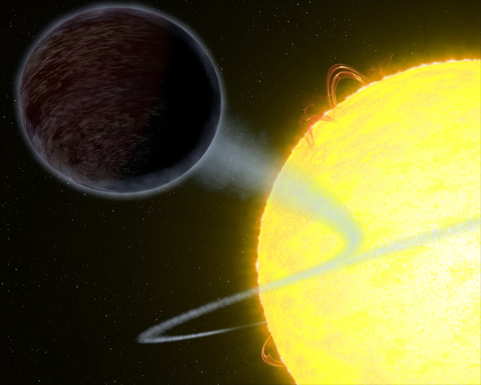 Planeta, która pożera światło
