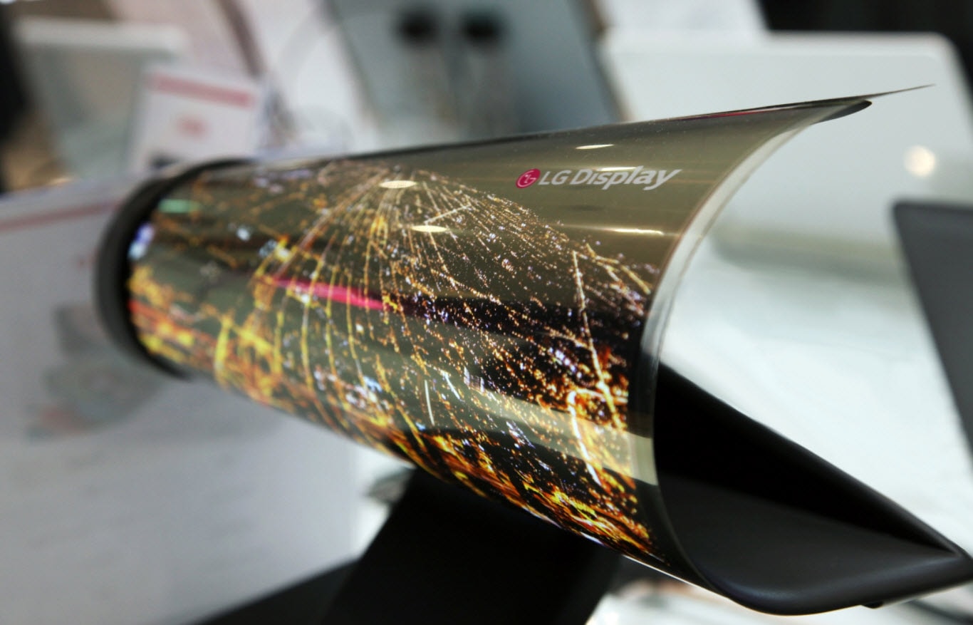 LG i jego rolowany telewizor OLED