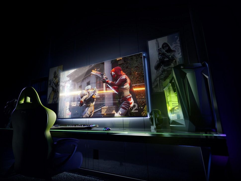 nvidia big format gaming display