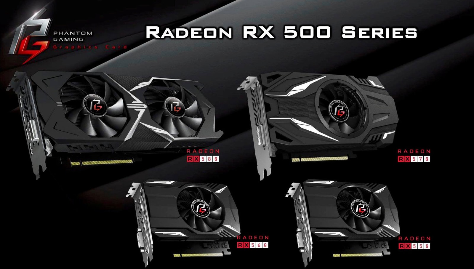 4 karty graficzne ASRock Phantom Gaming pojawią się w kwietniu