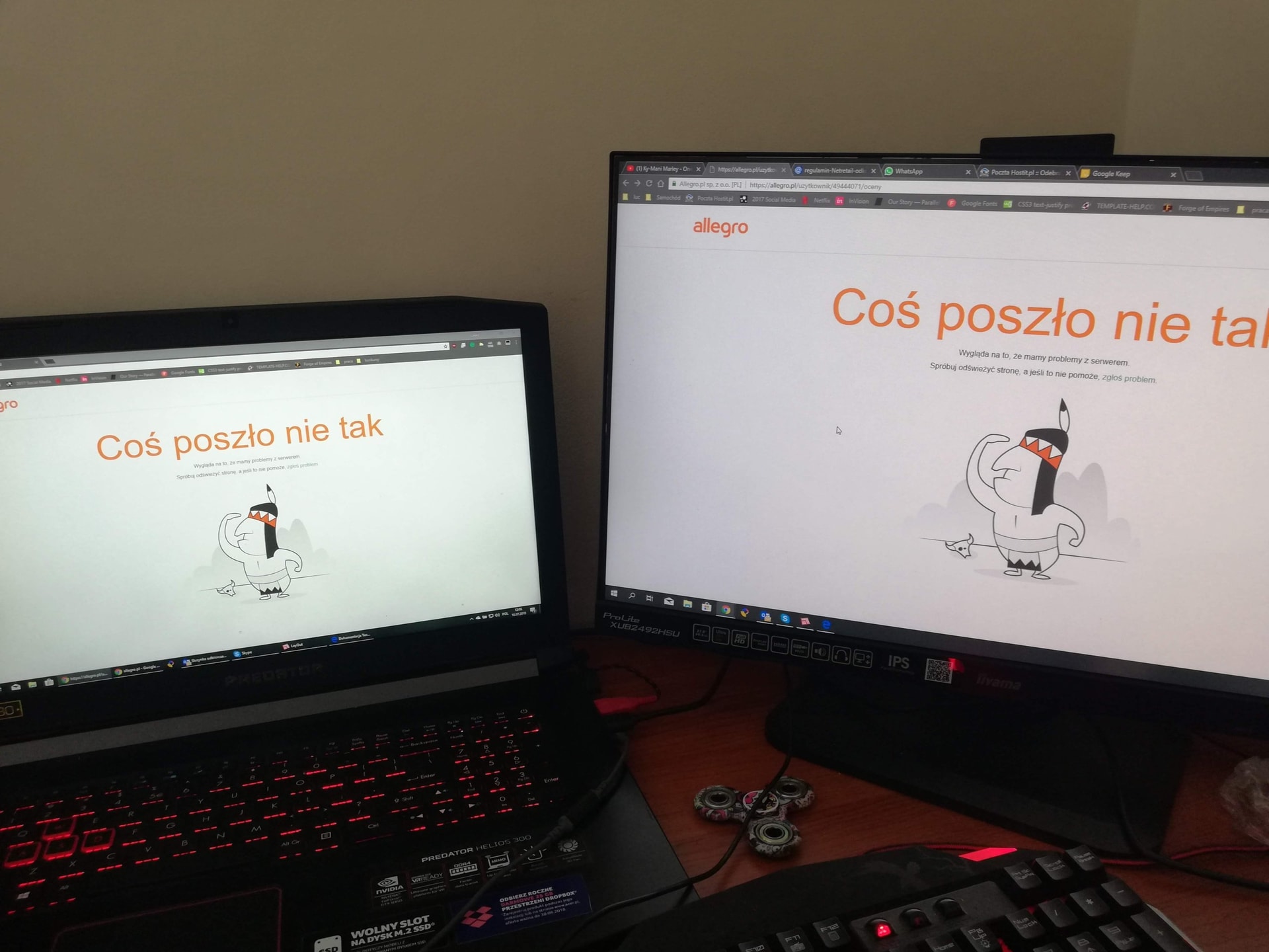 600 tysięcy osób w jednym momencie próbowało kupić Honor 7c za złotówkę na Allegro