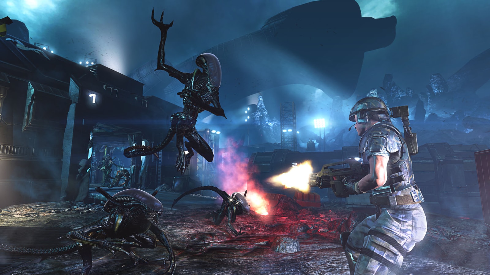 aliens colonial marines