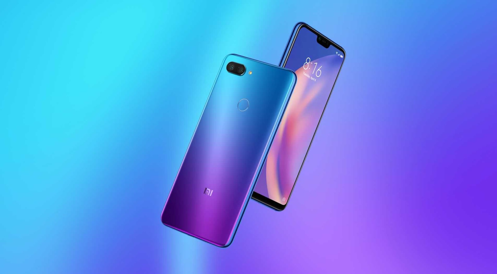 W porównaniu z flagowym MI 8 cieszy węższy notch (fot. Xiaomi)
