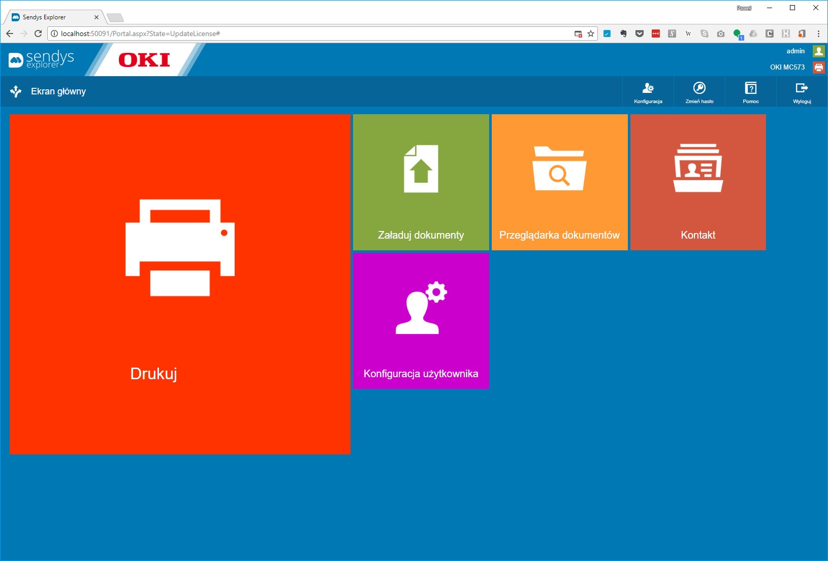 Sendys Explorer – autorskie rozwiązanie OKI [WIDEO]