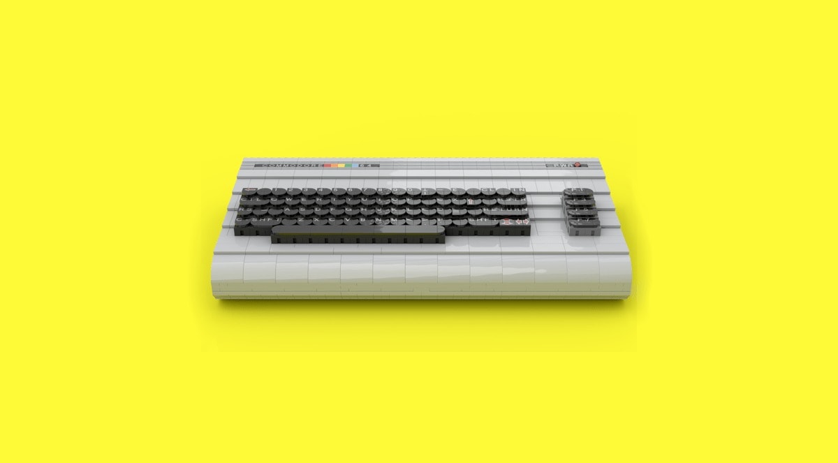commodore z klocków lego