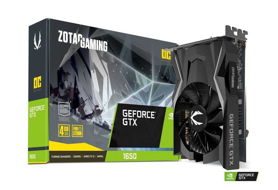 Zotac Gaming GeForce GTX 1650 OC 4GB GDDR5