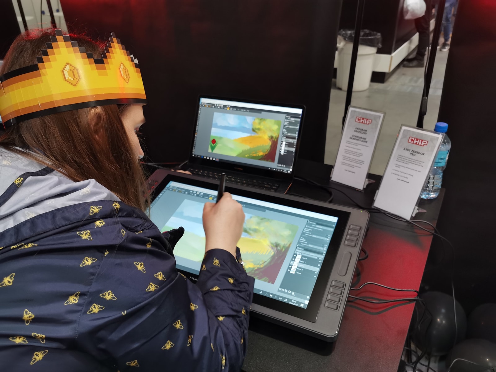 Corel i tablet, czyli warsztaty graficzne podczas Pyrkonu