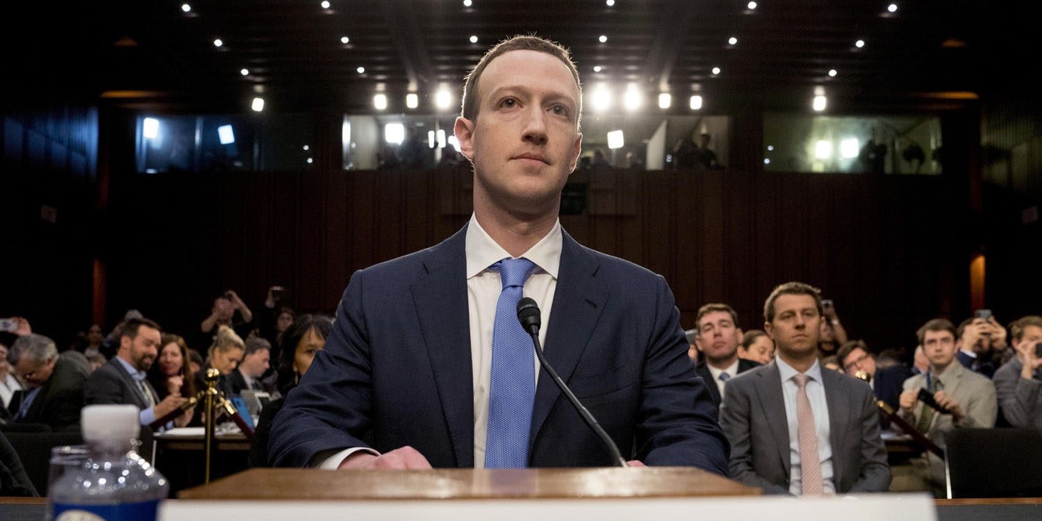 Mark Zuckerberg. Kongres