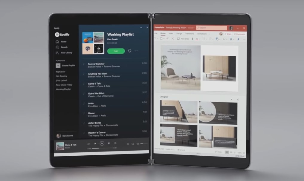 surface neo z systemem windows 10x