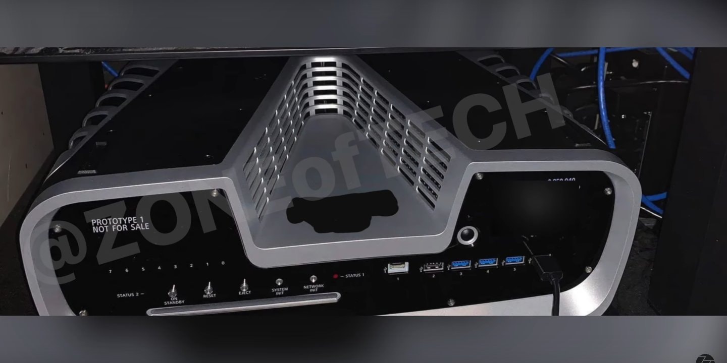 First Look at Prototype playstation 5